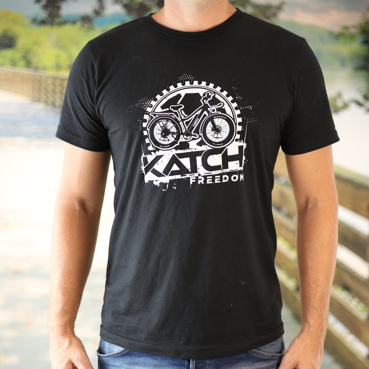 T-SHIRT pour Homme KATCH FREEDOM - katchfatbike