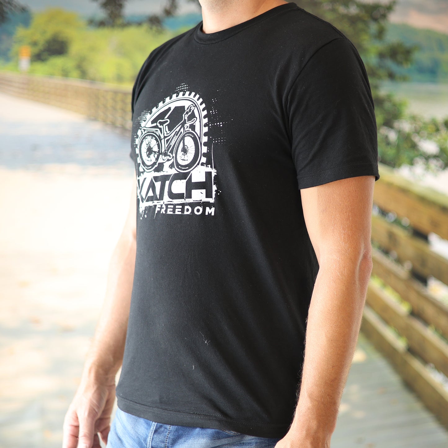 T-SHIRT pour Homme KATCH FREEDOM - katchfatbike