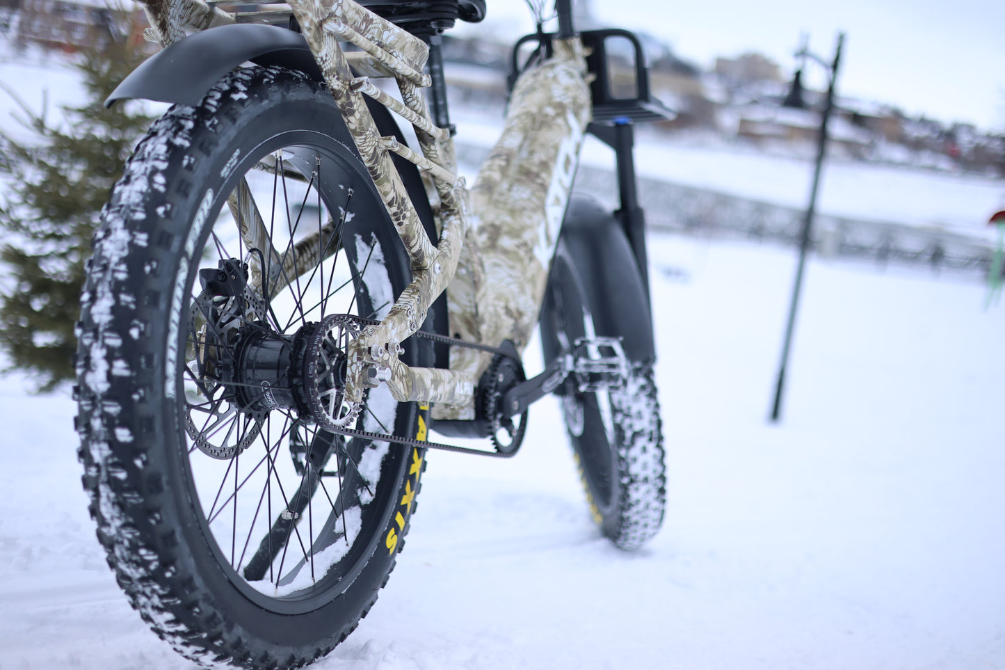 Fat Bike Électrique ALPHA 1500 Édition Courroie - katchfatbike