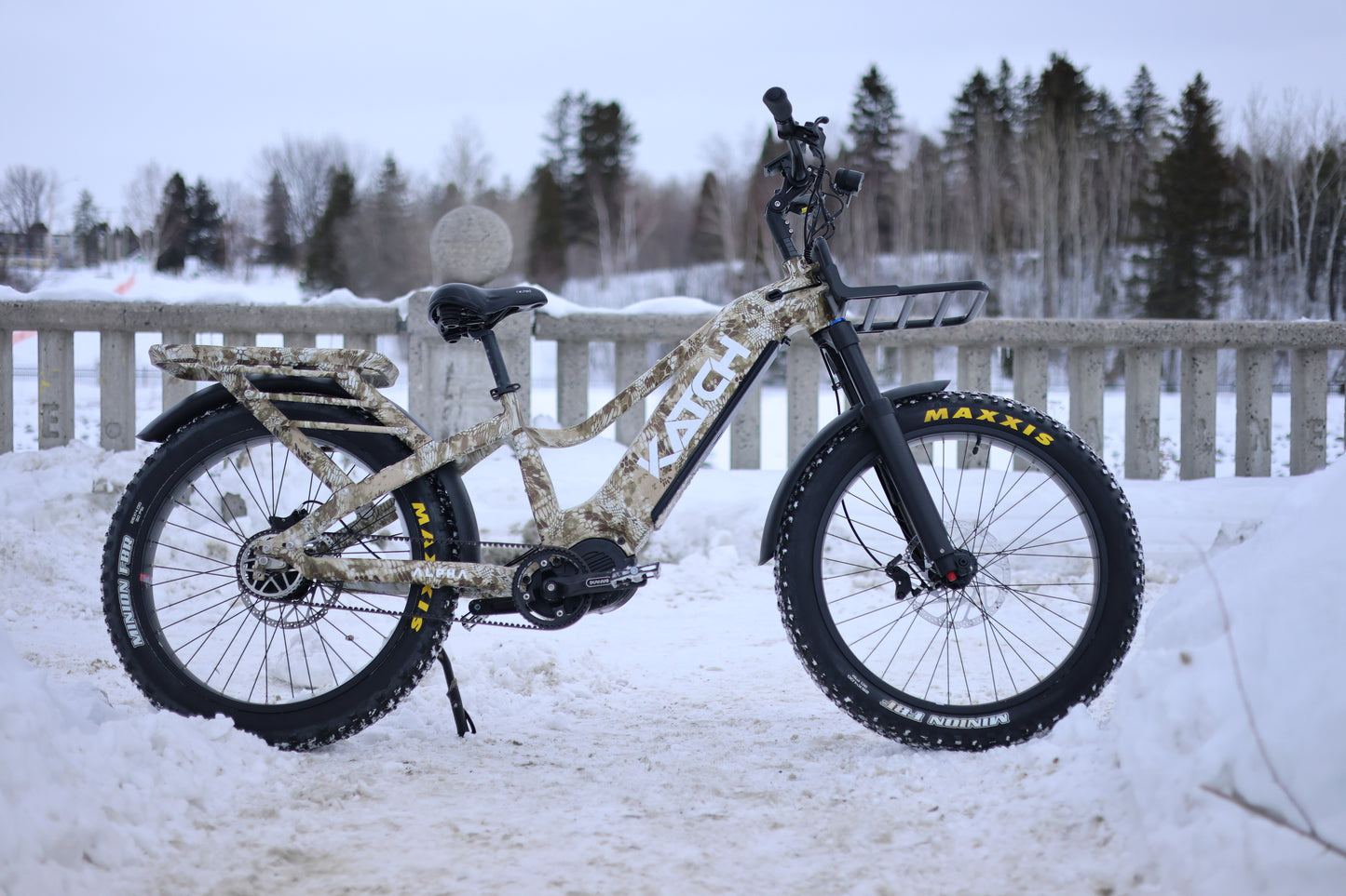 Fat Bike Électrique ALPHA 1500 Édition Courroie - katchfatbike