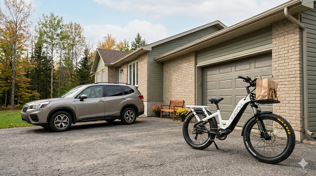 Fatbike remplace voiture calcul 5ans