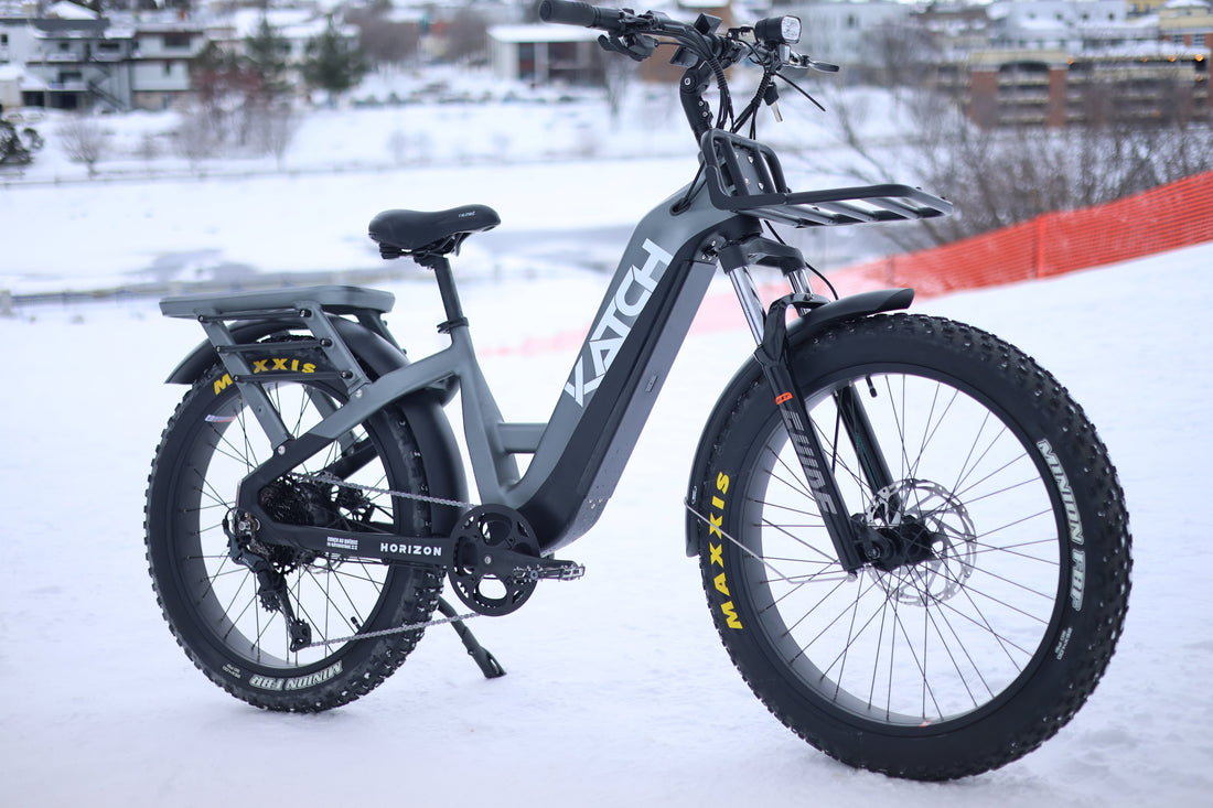 Possibilité de rouler en fatbike hiver Québec