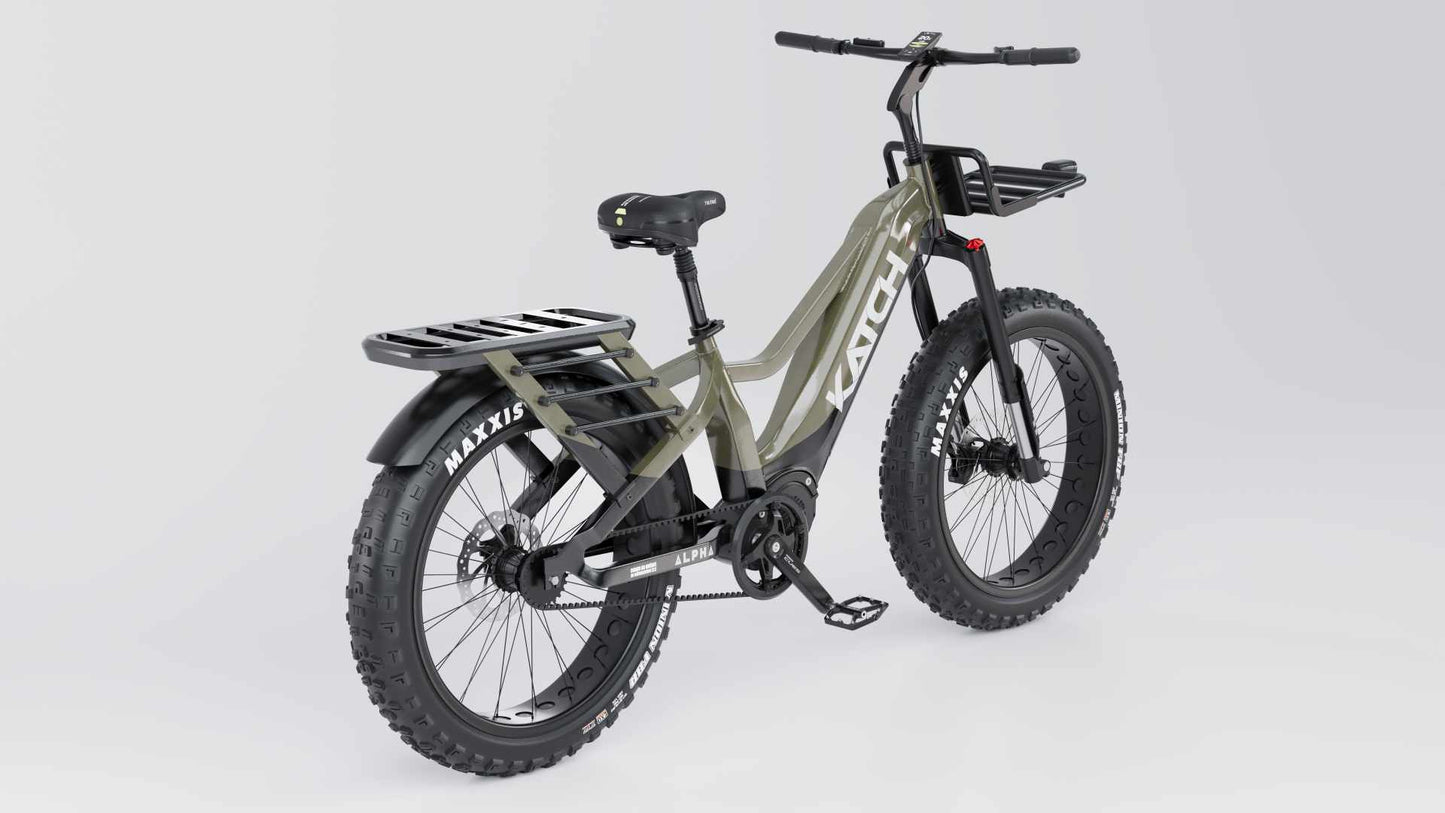 Réservez Fat Bike Électrique ALPHA 1500 Édition Courroie - katchfatbike