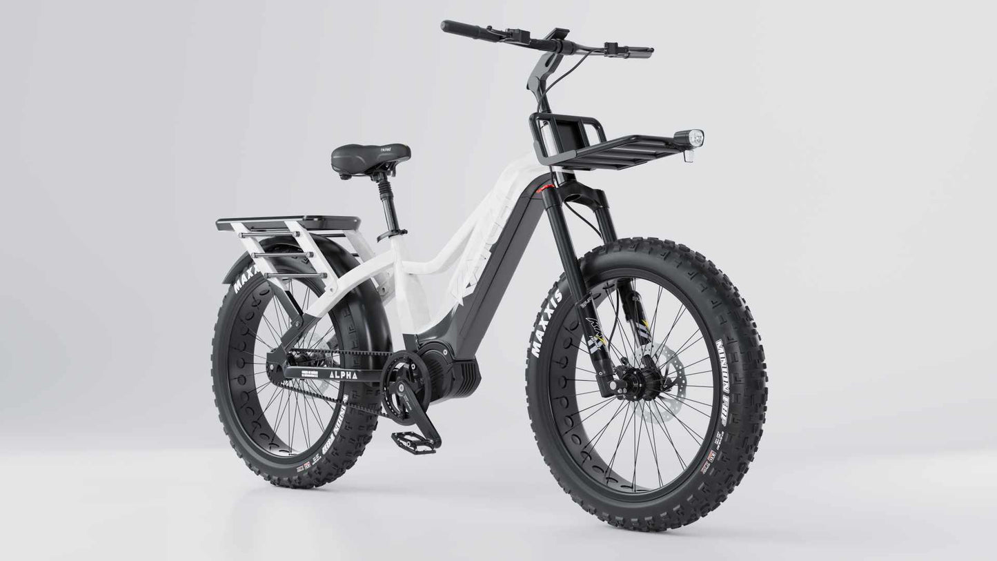 Réservez Fat Bike Électrique ALPHA 1500 Édition Courroie - katchfatbike