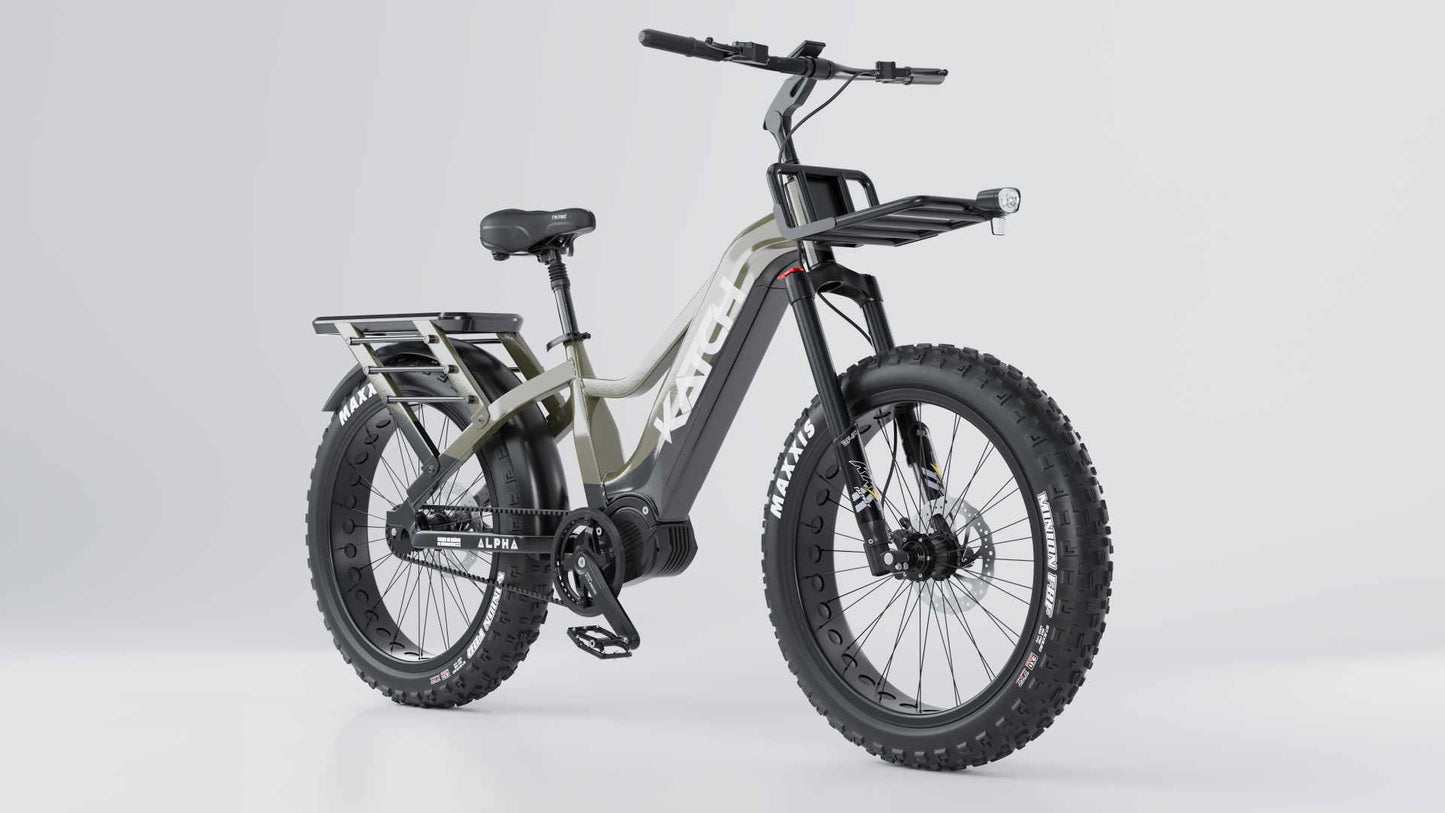 Réservez Fat Bike Électrique ALPHA 1500 Édition Courroie - katchfatbike