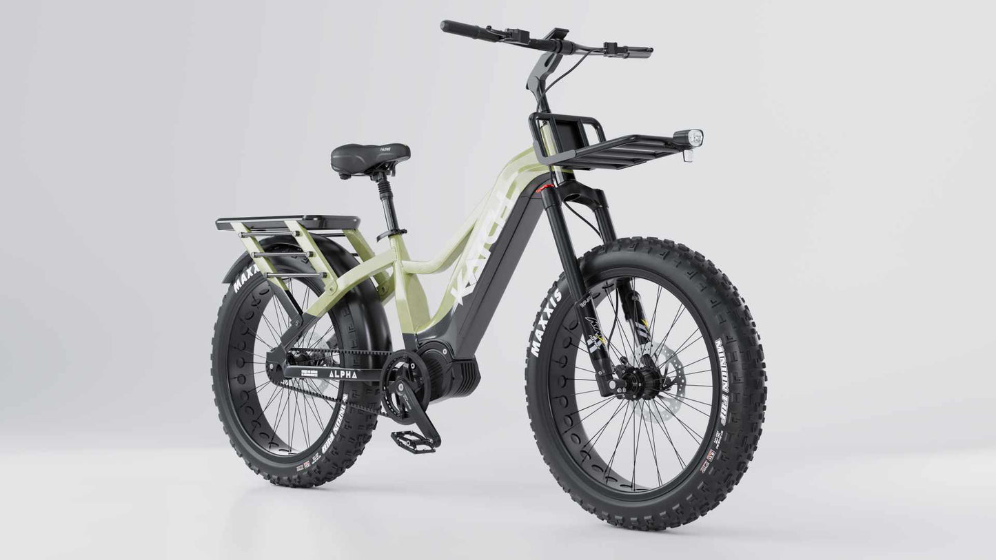 Réservez Fat Bike Électrique ALPHA 1500 Édition Courroie - katchfatbike